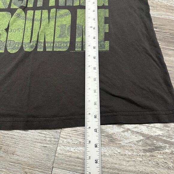 2000s‎ Wu-Tang Cash Rules Everything Around Me Gray Mens L Rap Hip Hop T-Shirt - Picture 7 of 11